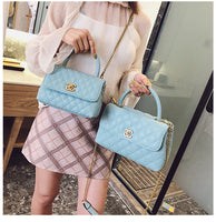 L-package big:26-18-12cm small:21-15-10mm Women's Shoulder Bags PU Leather Hobo Handbags Top-Handle Purse For Ladies