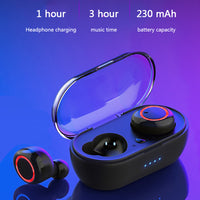 E-electronic A2 TWS Wireless Earphones Bluetooth 5.0 HiFi Stereo Sport Waterproof Gamer Button Control Earphones With Mic And Charging Box Sport Earphone Headphones Earbuds
