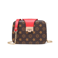 L-package Women's Canvas Designer PU Waist Purse Belt Bag Fashion Personality Messenger Chest Bag