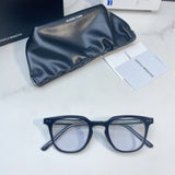 S-sunglasses G monster Unisex Reading Glasses For Lutto Round Reading Ultralight Resin Clear HD Lens Presbyopic Hyperopia Eyeglasses Transparent Retro Computer Anti-Blue lens Eyewear