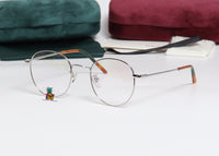 S-sunglasses gucci Retro Round Frame Anti-blue Radiation Glasses For GG0904 Ultralight Men Women Fashion Blue Light Blocking Glasses Eyewear Students Anti Blue Light Oversized Glasses Computer Women Blue Blocking Gaming Eyeglasses Alloy Frame