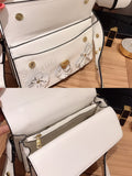 M-Handbag M.K 22-15cm Women Bag Floral Embroidery Crossbody Wallet Bag Mini Phone Purse