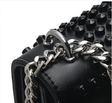 L-package 22-12-10cm Crossbody Bag Leather Messenger Bag Vintage Handbag Strap Bucket Square Tote