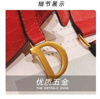 P-package Saddle Shoulder Bag for Women Fashion Small Top Handle Handbag Crossbody Handbag Purse