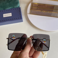 S-sunglasses gucci Mens Polarized Sunglasses Half-rim Sports Sun Glasses For GG3328 Half-Rimmed Sunglasses Matching Pendant For Women Retro Sun glasses Semi-Rimless Square Eyewear