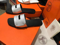S-shoe H.e.r.m.e.s Women Slides Fashion Women Slippers Soft Slippers Soles Home Bath Slippers Shoes