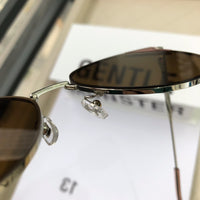 S-sunglasses New Gentle Monster man or Women eyeware UV400 Retro Flatba Sunglasses Classic Small Round Metal Frame For MIMICHIC