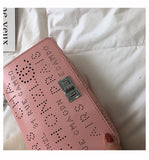 L-package Women's Genuine Leather Quilted Chain Bag Shoulder Handbags Purse flap bag Calfskin Eyele Tweed Silver Tone Metal