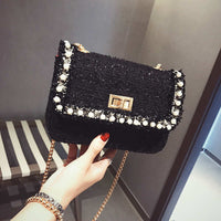 L-package 20-15-6cm Womens Tote Bags Premium Top Handle Satchel Quilted Handbags Travel Bag Handbag
