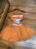 D-clothing Zimmermann Women's Halter One Piece Swimsuits Braid Macrame Ruched Tummy Control Swimwear