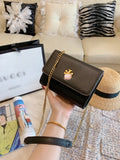 M-Handbag T.o.r.y B.u.r.c.h 18-13cm Ladies Purses Leather Handbags Top Handle Cross Body Shoulder Bags Wristlets Clutches Wallet