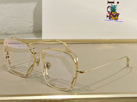 S-sunglasses Dior Anti-blue Light Men Computer Eyeglasses Double Frame For stellaire3 Fashion Square Metal Glasses For Stellaire3 Frame Classic Women Myopia Optics Eye Glasses Retro Eyeglass Big Square Flat Mirror Female