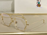 S-sunglasses Dior Anti-blue Light Men Computer Eyeglasses Double Frame For stellaire3 Fashion Square Metal Glasses For Stellaire3 Frame Classic Women Myopia Optics Eye Glasses Retro Eyeglass Big Square Flat Mirror Female
