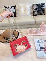 M-Handbag D.G Women Evening Envelope Handbag Party Prom Clutch Purse Shoulder Cross Body Bag 21-14cm