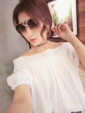 S-sunglasses Retro Classic Aviator Polarized Sunglasses Mens Womens Metal Pilot Sunglasses for YSL al193t