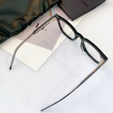 S-sunglasses 2021 Monster Square Anti Radiation Glasses For Kubo With White Round Case Replaceable for Lens Eyewear Eyeglass Glasses Non Graded Lens Eyewear for Women and Men