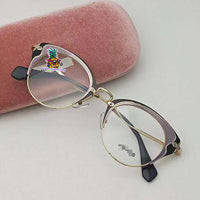 S-sunglasses Noir Cats Eyes Sunglasses Lens Cat Protection & Designer Style for MIU MIU 52P