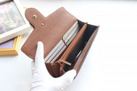 A-accessories GUCCI  NO.400586 19-6-3cm Women Wallet Leather Bifold Long Ladies Card Holder Organizer Ladies Clutch