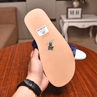 S-shoe H.e.r.m.e.s Spring Summer Style Women Shoes Large Size Line-styled Open Toe Block Sandals Women's Printing Sandals Beach Shoe Slippers Summer Soft Footwear Female Water Shoes Slides Outdoor Rubber Flat