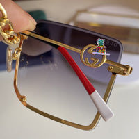 S-sunglasses gucci Mens Polarized Sunglasses Half-rim Sports Sun Glasses For GG3328 Half-Rimmed Sunglasses Matching Pendant For Women Retro Sun glasses Semi-Rimless Square Eyewear