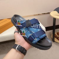 S-shoe Louis Vuitton Women Sandals Summer New Thick Heel Platform Sole Shoes Female Summer Flat Casual Shoes Fashion Sports Beach Women's Slippers Heels Women Platform Sandals Female Thick Bottom Shoes Wedge with Open Toe
