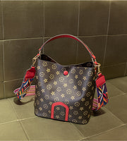 L-package 23-13.5-25cm Buckets Totes Handbag Women's casual Shoulder Bags Soft Leather Crossbody Bag