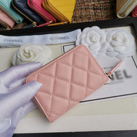 A-accessories NO.69271 7.5-11.5-2.5cm Small Wallet for Women PU Leather Leaf Pendant Card Holder Organizer Zipper Coin Purse