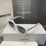 Original 2023 GM Hue W2 Original Mild Monster Sunglasses White Frame Sunglasses