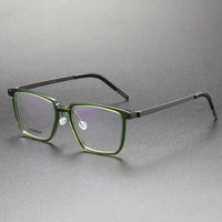 Square Glasses Frame For Men 1844 Denmark Titanium No Screw Korea Glasses Frames Optical Ultra-light Business Frame Glasses