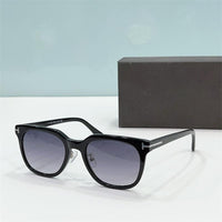 Tom For Retro Men's Sunglasses Luxury Brand TF802-K Rectangular Shades for Men Original Acetate Man Glasses Sunglasses Female