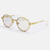Vintange Round Sunglasses Alloy High Quality Sun Glasses Female Driving Summer Eyewear Oculos De Sol