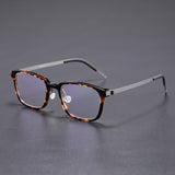 Titanium Glasses Frame Men 1231 Denmark Titanium No Screw Korea Glasses Frames Optical Ultra-light Business Men's Reading Glasse
