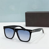 Top Quality Fashion Luxury Men's Sunglasses Tom For Accetate Square Fashion  Men's Sunglasses FT0513  Women's Sunglasses
