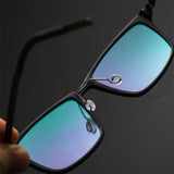 Glasses Frame For Men Denmark Titanium No Screw 1819 Glasses Frames Optical Ultra-light Business Square Prescription Diopter