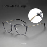 Prescription Glasses 6510 Denmark Titanium No Screw Korea Glasses Frames Optical Ultra-light Business Men's Glasses For Reading