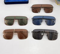 Top Quality Super Light Square Sunglasses for men and women German Screwless Luxury Sun Glasses Polarized Lens Designer Brand