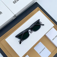 Brand New Gentle Monster Agail 01 Zeiss Lens Black Frame Sunglasses White Suit
