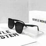 Original Gentle Monster HER 01 Large Square Black Frame Women's Men's Sunglasses