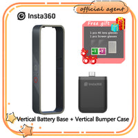 E-electronic XINPU Insta360 One R Battery Base / Fast Charge Hub / Vertical Battery Base Vertical Bumper Case /  Boosted Battery Base+Fast Charge Hub For Insta360 ONE R Accessories