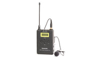 E-Electronic Saramonic UwMic9 Kit12 Wireless lavalier Microphone System,Saramonic UHF 16 Channel Omnidirectional lap mic for DSLR Camera Camcorder Interviews
