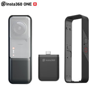 E-electronic XINPU Insta360 One R Battery Base / Fast Charge Hub / Vertical Battery Base Vertical Bumper Case /  Boosted Battery Base+Fast Charge Hub For Insta360 ONE R Accessories