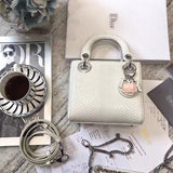 H-bag LADY Dior LAMBSKIN TOTE MINI BAG 17cm