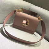 H-bag Fendi KAN I F Black leather bag