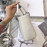 H-bag LADY Dior LAMBSKIN TOTE MINI BAG 17cm