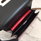 H-bag Prada Cahier studded leather bag NO.1BD045 SIZE:20×14×8.5cm