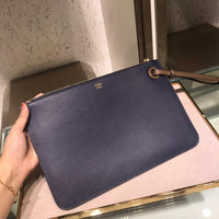 H-bag Fendi SMALL TRIPLETTE CLUTCH Multicolor leather clutch