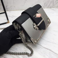 H-bag P.r.a.d.a Cahier leather bag  NO.1BH018 SIZE:18×12×4cm