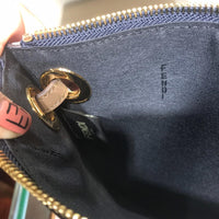 H-bag Fendi SMALL TRIPLETTE CLUTCH Multicolor leather clutch