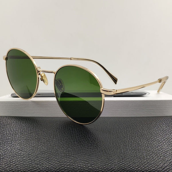 2023 New Round Sunglasses For Women Party Glass Lenses Summer Aesthetic Girl Ladies Futuristic Brand Designer For SUN GLASSES