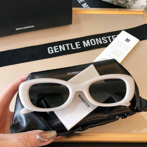 S-sunglasses Brand Design Rectangular Frame Crafted Of White Acetate Sunglasses For Tambu Men and Women Luxury Metal Men Sunglasses Fashion Sun Glasses Female Cat-eye Silhouetted Vintage Sunglases UV400